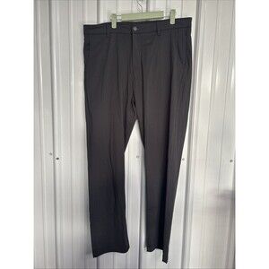 Twillory Mens Charcoal Gray Golf/performance Pants Size 38/34
